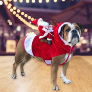 Riding Santa Dog Jacket