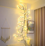 LED Rattan Light Room Bedroom Decorative Light Colorful Light Rattan Net