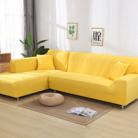 Elastic Sofa Cover L-Shaped