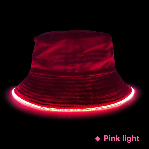 LED Sun Bucket Hat