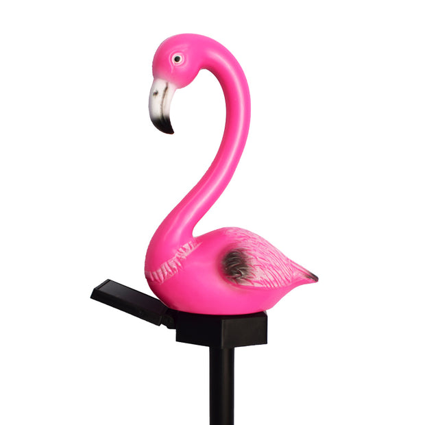 LED Solar Flamingo Desert Garden Light