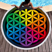 Chakra Beach Towel