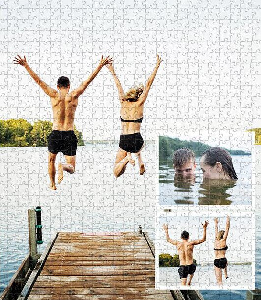 500/1000pcs Photo Custom Wooden Personalized Jigsaw Puzzle