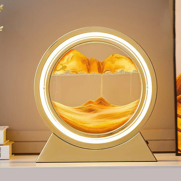 Luxury Sand Hourglass Lamp