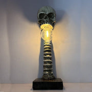 Skeleton Skull Lamp