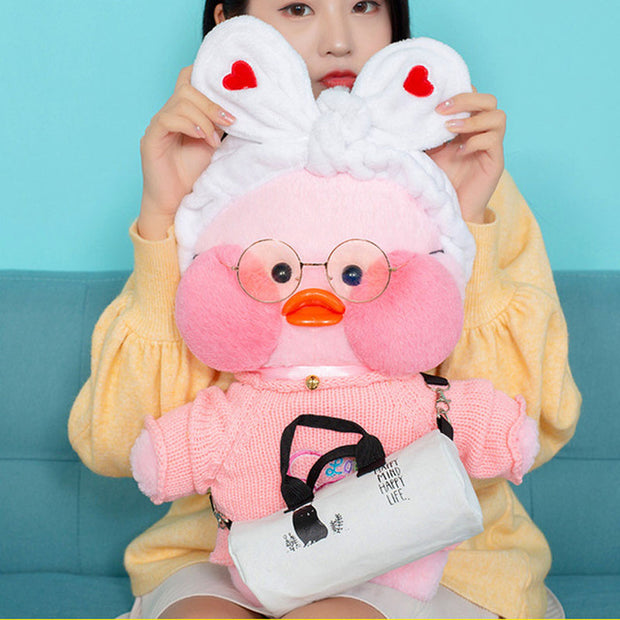 50CM Kawaii LaLafanfan Cafe Duck Plush Toy