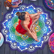 Colourful Mandala Beach Towel