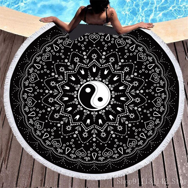 Chakra Beach Towel