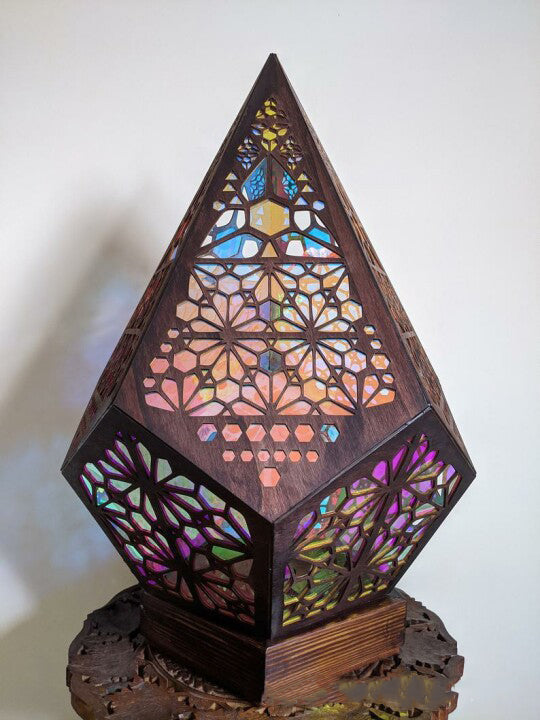 Bohemian Prism Lamp