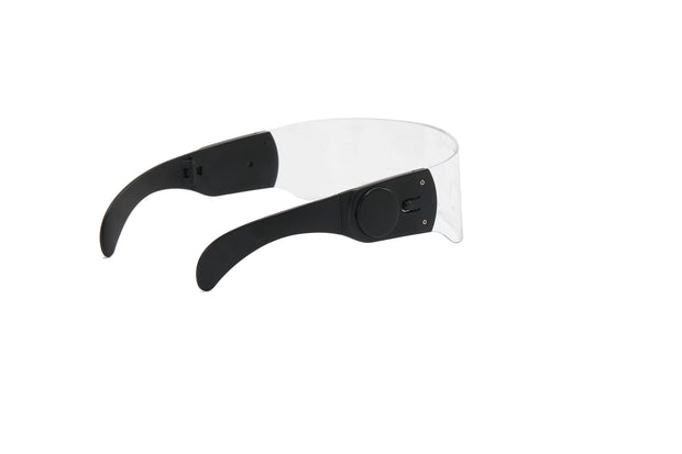 LED luminescent glasses for men and women  futuristic technology