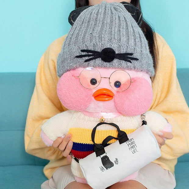 50CM Kawaii LaLafanfan Cafe Duck Plush Toy