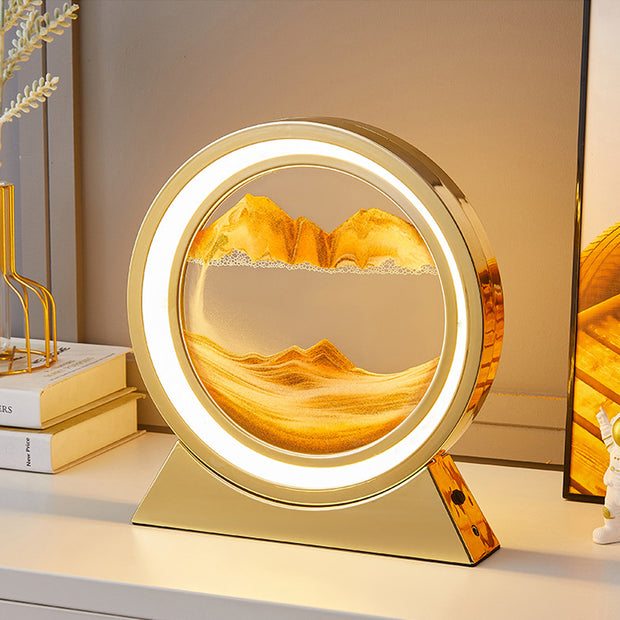 Luxury Sand Hourglass Lamp