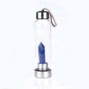 Natural Crystal Quartz Crystal Gemstone Water Bottle