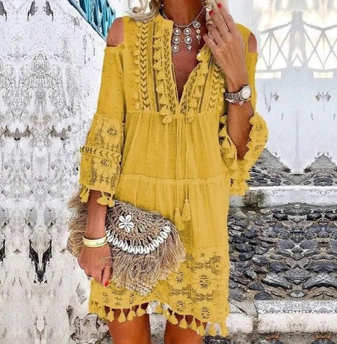 Boho Chic Ladies Dress