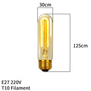 Retro Vintage Edison Bulb E27 40w 220v Ampoule Vintage Bulb Edison Lamp Filament Incandescent Light Bulb Led Retro Lamp Decor