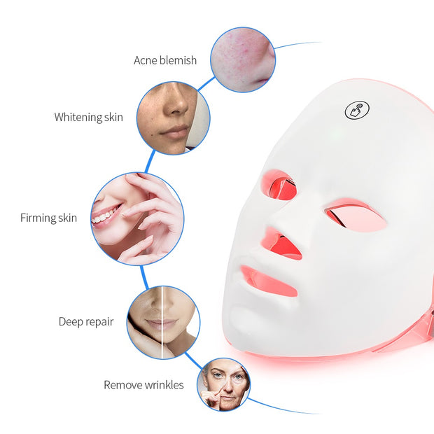 LED Face Mask Colour Therapy & Rejuvenation