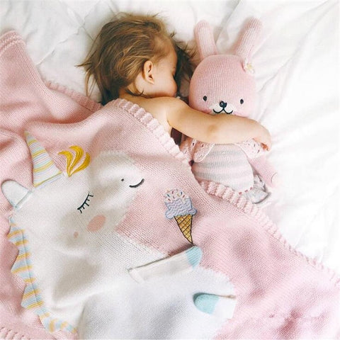 Unicorn Baby Blanket