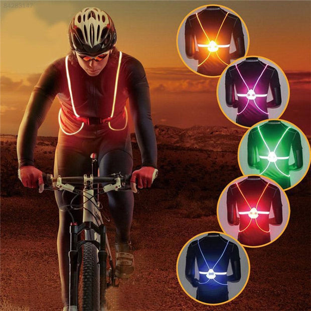 360 Reflective LED Flash Vest