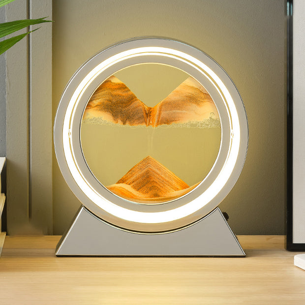 Luxury Sand Hourglass Lamp