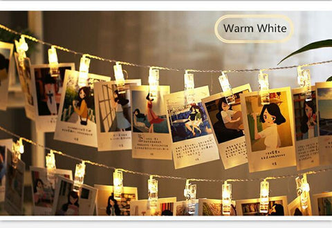 LED Wall Photo Clip Holder 1M 2M 3M