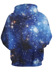 Kangaroo Pocket Stars Galaxy 3D Hoodie