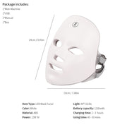 LED Face Mask Colour Therapy & Rejuvenation