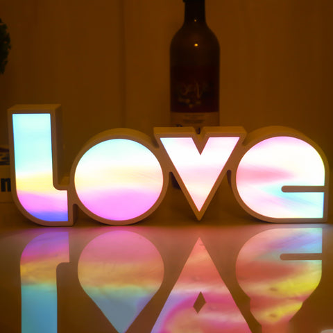 LED Love Letters Light Box