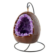 Natural Amethyst Cave Light