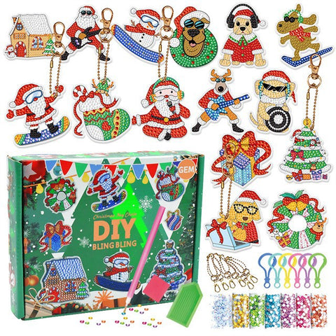 Christmas DIY Bling Bling Ornament Set