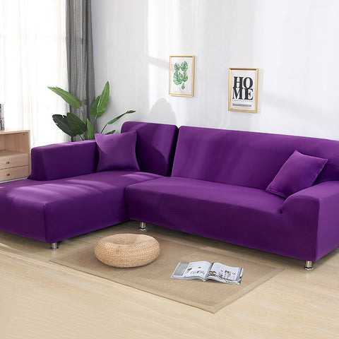 Elastic Sofa Cover L-Shaped