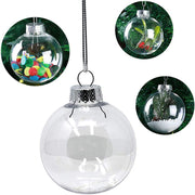 DIY Seasonal Transparent Ball 6pcs 6/8/10CM