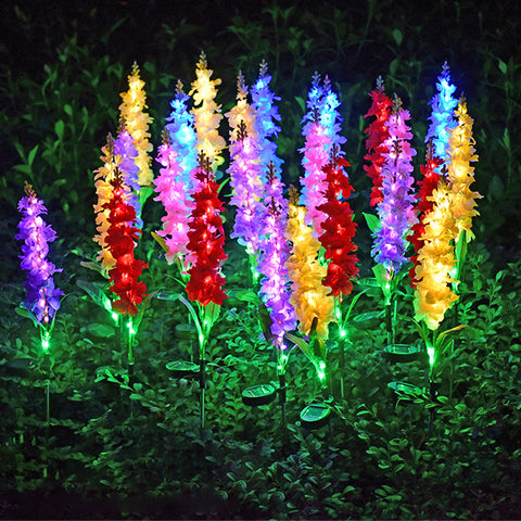 Solar LED Flower Blossom Desert Garden Light