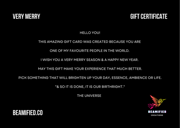 A Very Merry Delight Gift Card