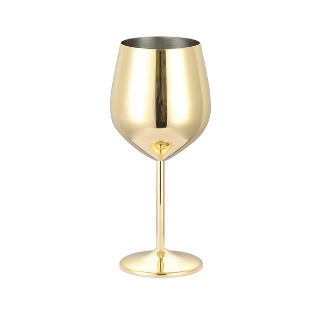 Stainless Steel Red Wine Glass Tall Glass Champagne Glass 500ML