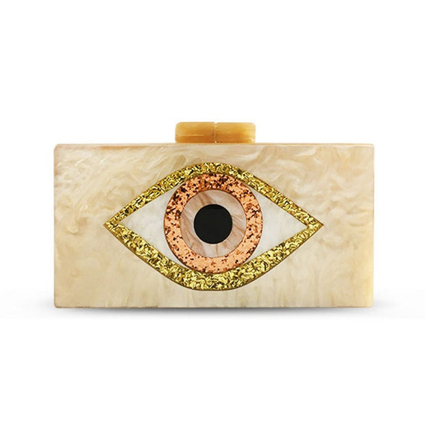 The Eye Acrylic Dinner Bag