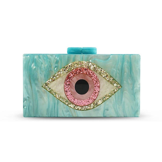 The Eye Acrylic Dinner Bag