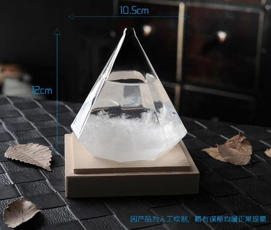 Diamond Weather Storm Glass