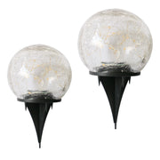 Solar Outdoor LED Garden Light Crack Ball Garden Decorative Light Grass Mason Floor Crack Light