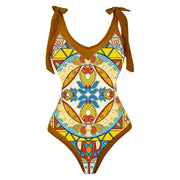 New you One Piece Bikini & Skirt