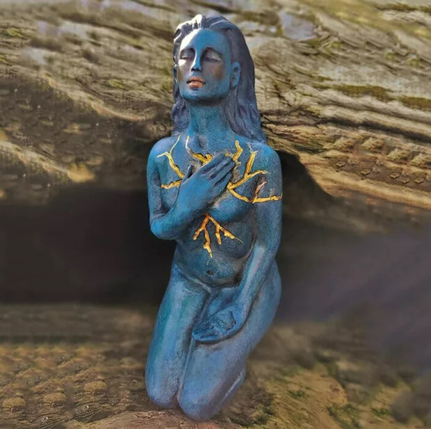 Self-Healing Goddess Sculpture