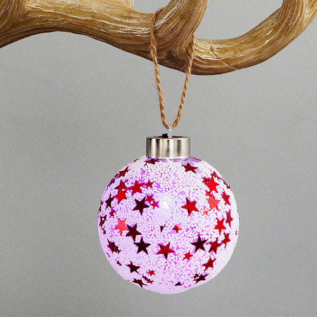 Colourful LED Transparent Ball Lights: Christmas Edition