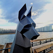 Doberman Geometric Home Decor