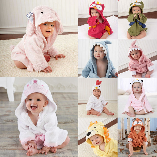 Animal Baby Bathrobe