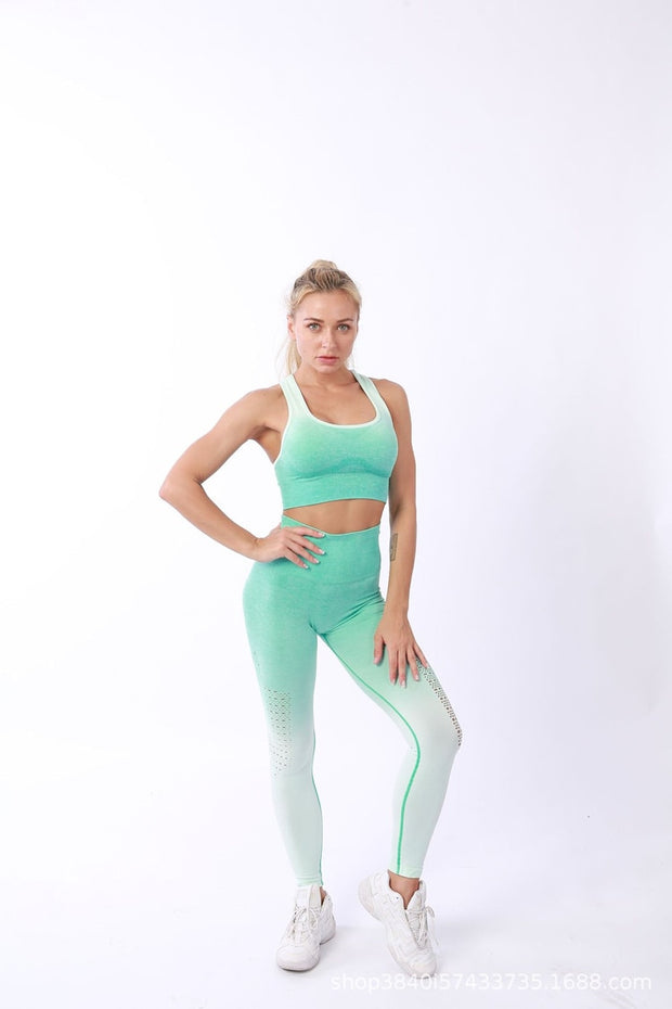 Female Yoga Set Ombre