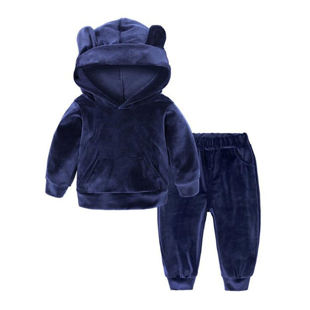 Kids Velvet Tracksuit