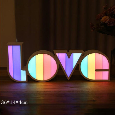 LED Love Letters Light Box