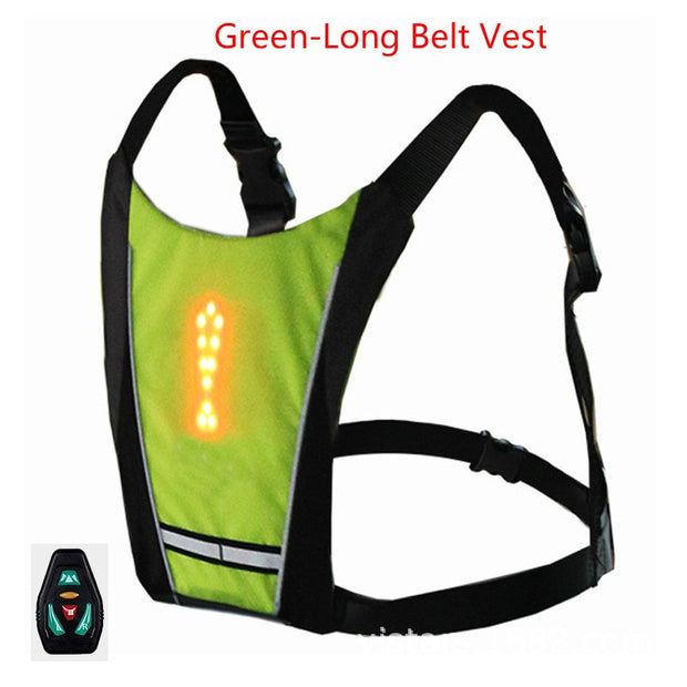 Cycling LED Signal Vest