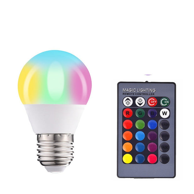 Colorful Remote Control Bulb LED Colorful RGB Bulb Bulb