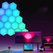 Honeycomb Atmosphere Light w/ Voice Control