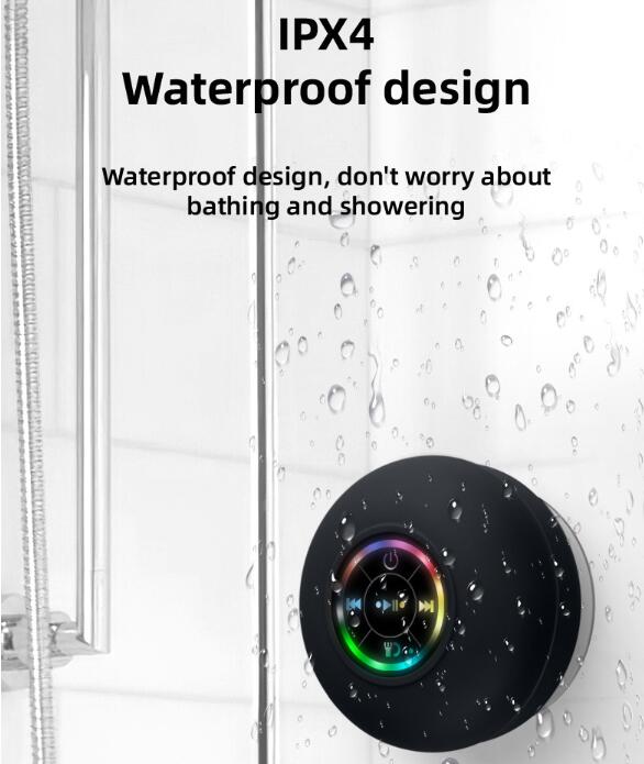 Waterproof Bluetooth LED Speaker